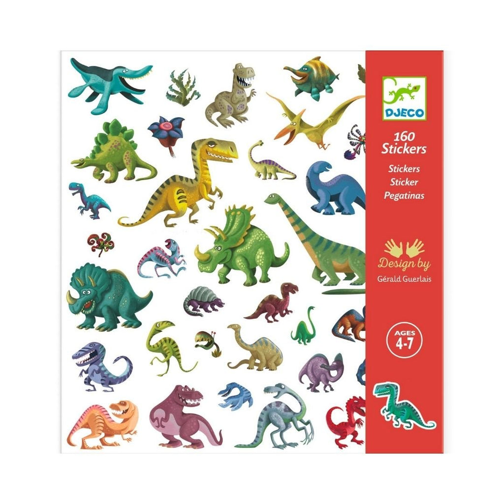 Djeco: Stickers - Dinosaurs - Acorn & Pip_Djeco