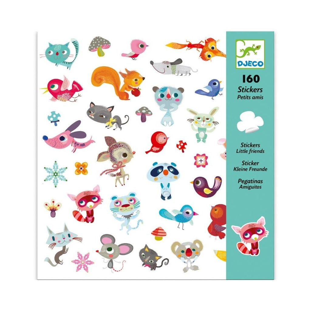 Djeco: Stickers - Little Friends - Acorn & Pip_Djeco