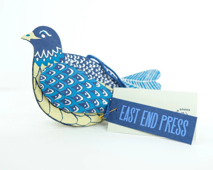 East End Press: Dove Board Christmas Decoration - Acorn & Pip_East End Press