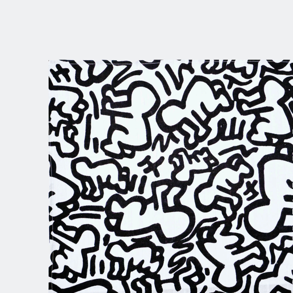 ETTA LOVES x KEITH HARING 'BABY' MUSLIN - for newborn to 4 months old babies - Acorn & Pip_Etta Loves