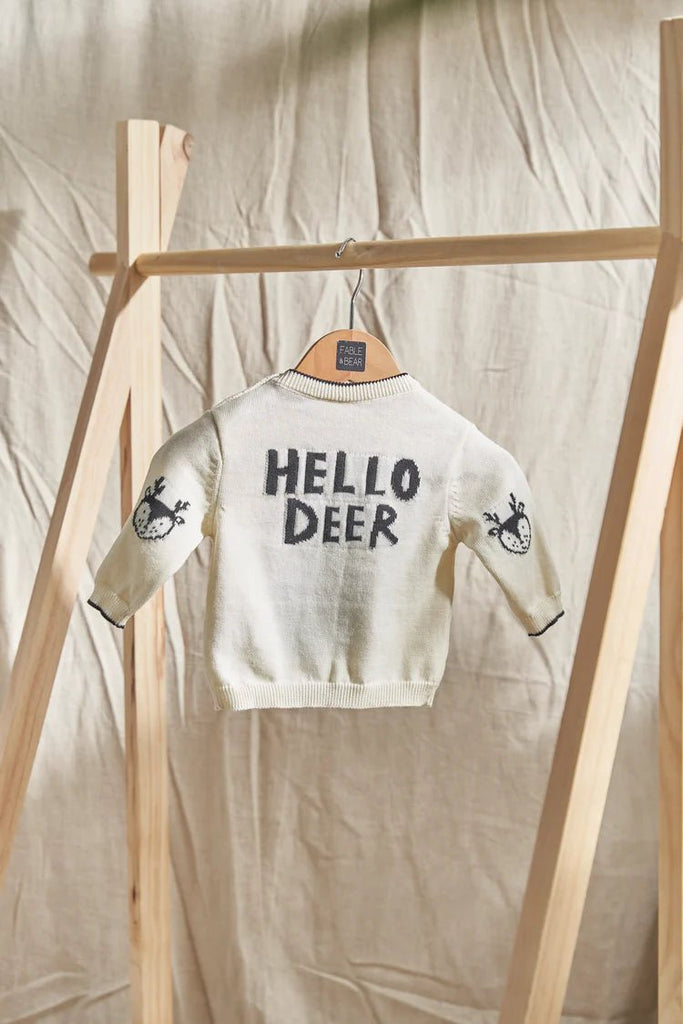 Fable & Bear: Hello Deer Jumper - Acorn & Pip_Fable & Bear