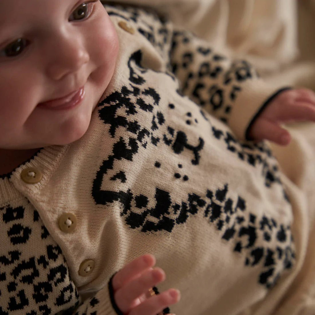 Fable & Bear: Purrrfect Leo - Knitted Kids Jumper - Acorn & Pip_Fable & Bear