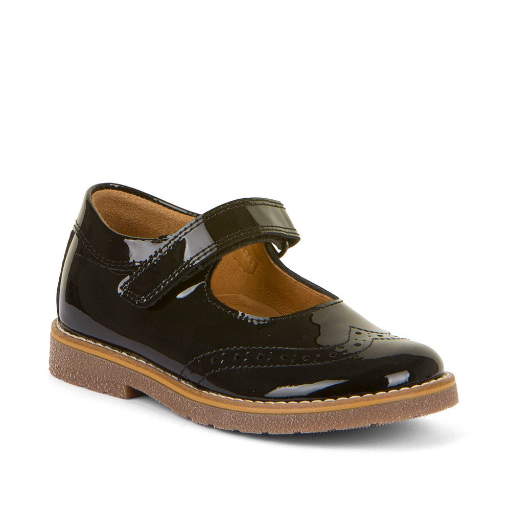 Froddo: Ella Mary Jane School Shoes - Black Patent - Acorn & Pip_Froddo