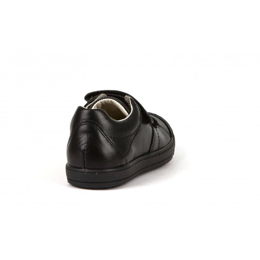 Froddo: Luka Velcro School Shoes - Black Leather - Boys Hardwearing School Shoes with Velcro at Acorn & Pip