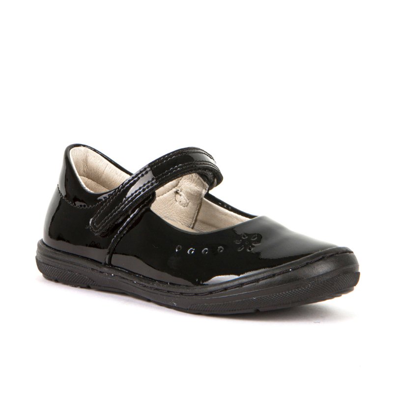 Froddo: Mia School Shoes - Black Patent - Acorn & Pip_Froddo