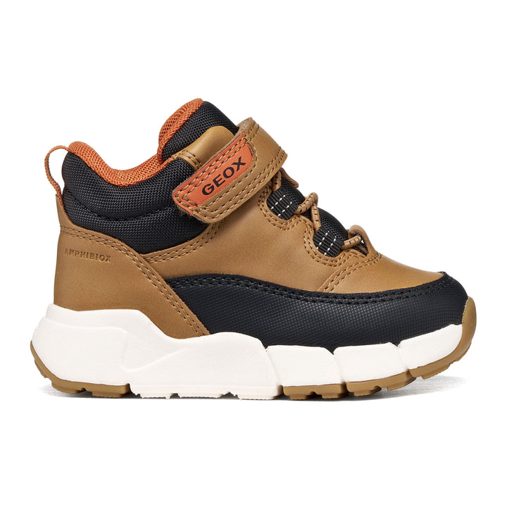 Geox dark yellow waterproof boot