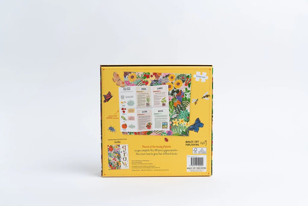 Grow 500 Piece Jigsaw Puzzle (Magic Cat) - Acorn & Pip_Bookspeed