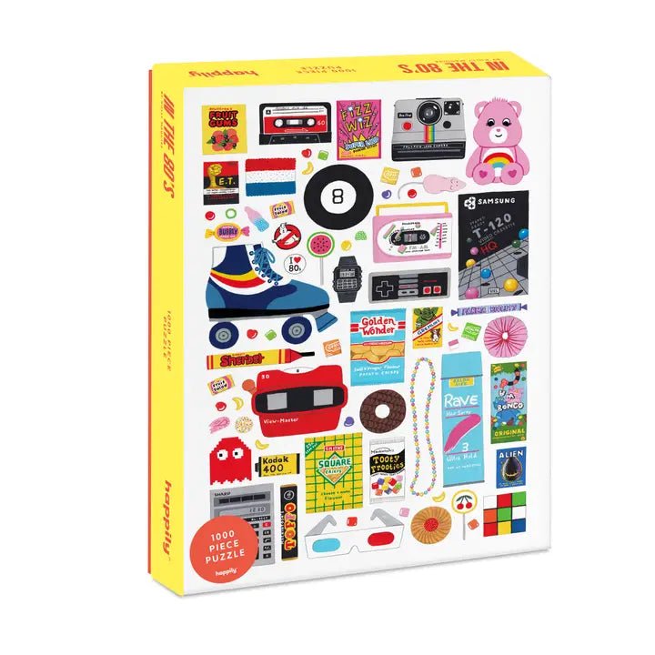 happily: Retro in the 80s - 1,000 Piece Premium Puzzle - Acorn & Pip_happily