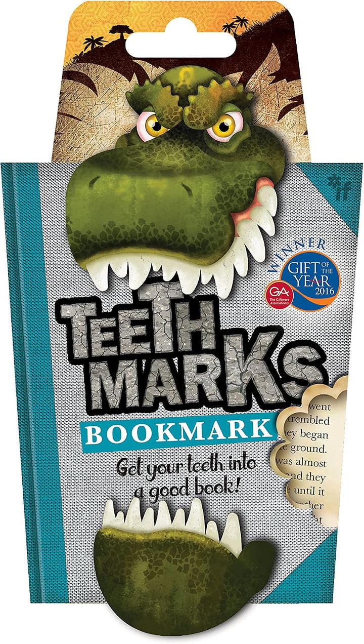 IF Teethmarks crocodile bookmark with Gift of the Year award