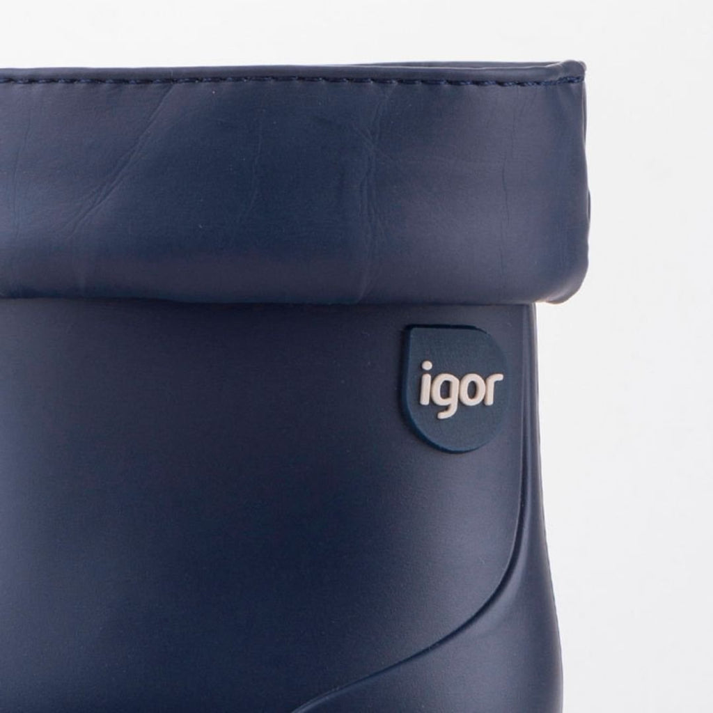 Igor: Bimbi Euri Kids Rain Boots / Wellies - Marino Blue - Acorn & Pip_Igor