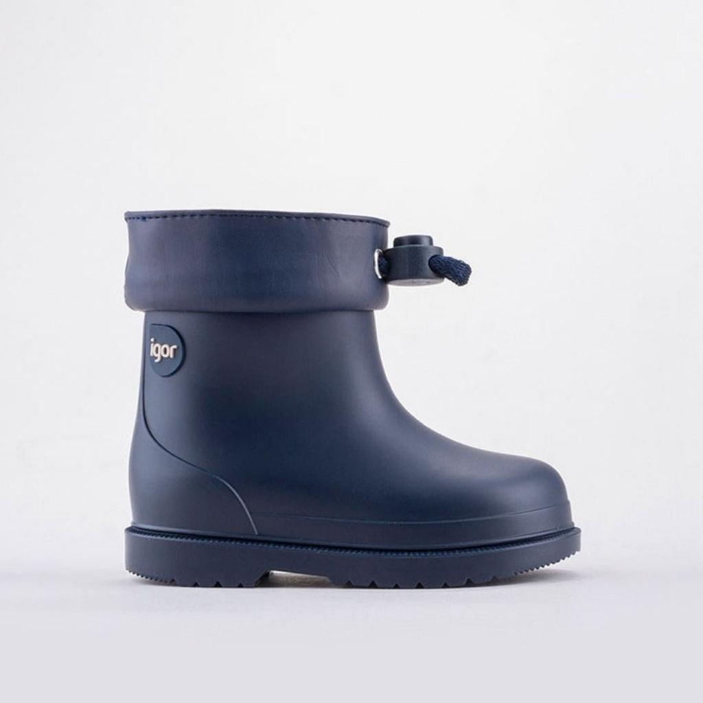 Igor: Bimbi Euri Kids Rain Boots / Wellies - Marino Blue - Acorn & Pip_Igor