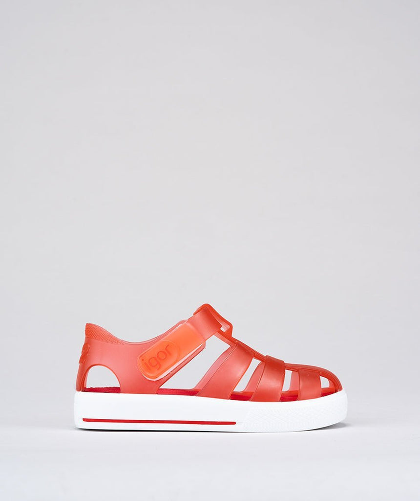 Igor: Star Kids Jelly Sandals - Rojo - Acorn & Pip_Igor