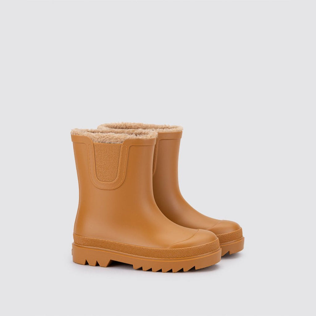 Igor: Tokio Furry Lined Wellie Boots - Caramel - Acorn & Pip_Igor