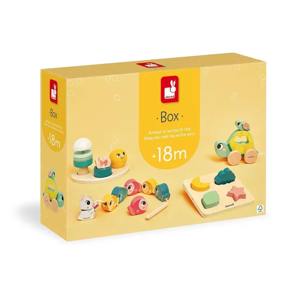 Janod: Toy Box - 18 Months - Acorn & Pip_Janod