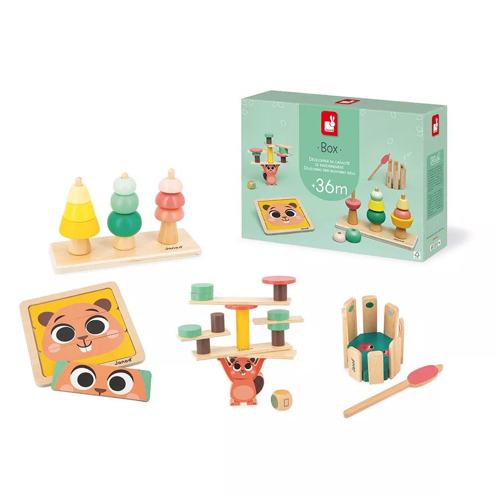 Janod: Toy Box - 36 Months - Acorn & Pip_Janod