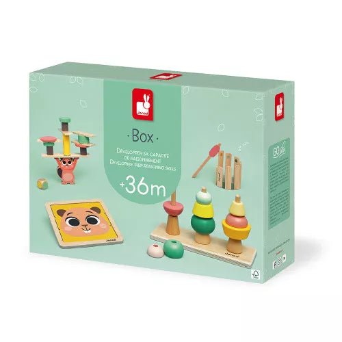 Janod: Toy Box - 36 Months - Acorn & Pip_Janod