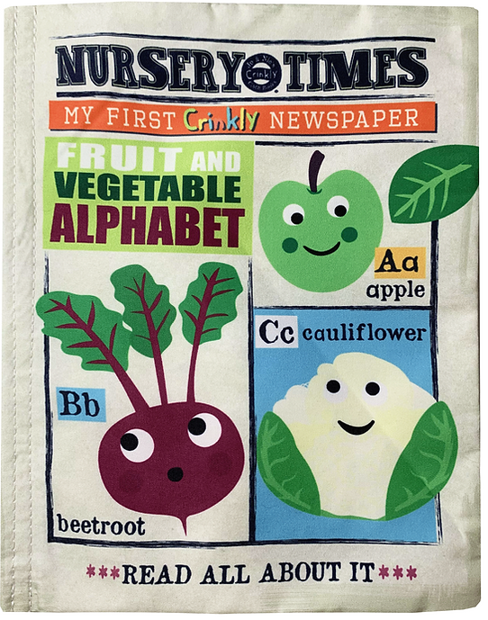 Fruit and Veg Alphabet crinkly book