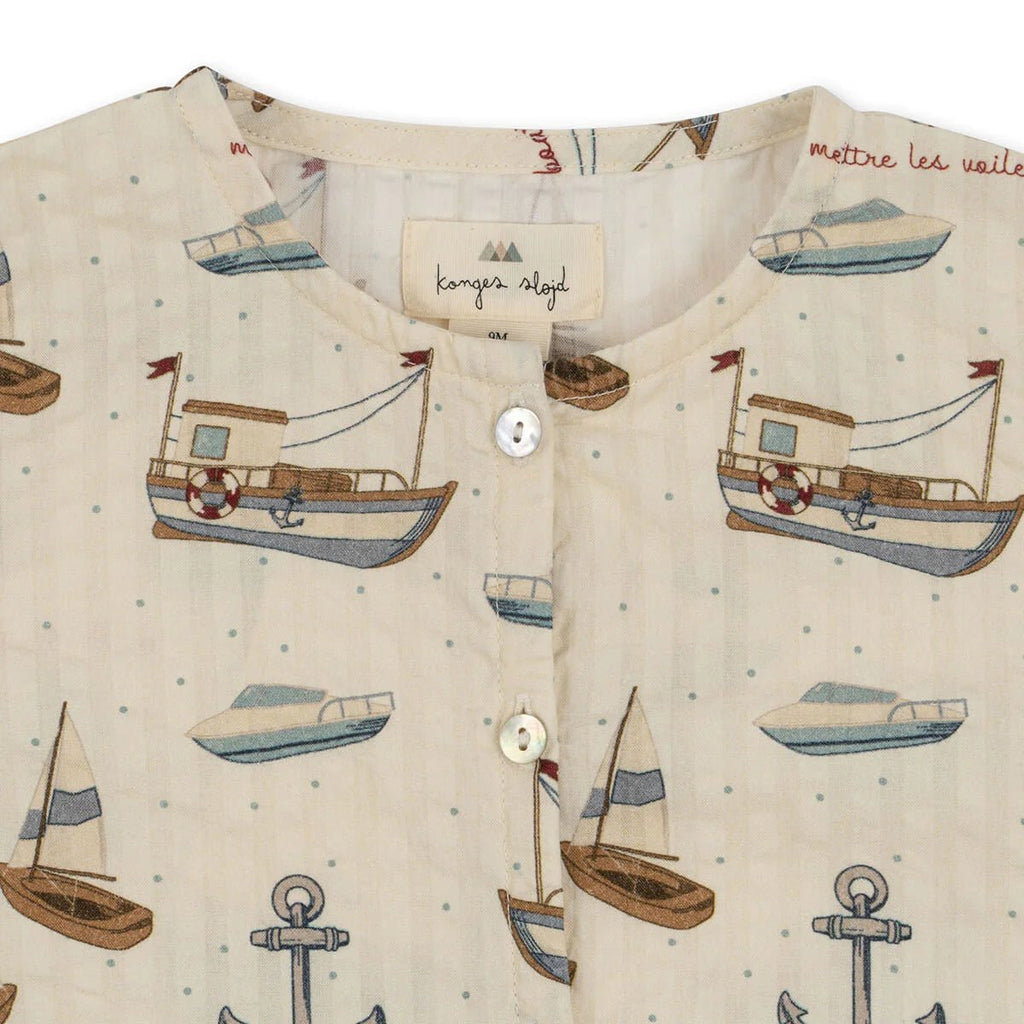 Konges Sløjd: Ace Romper - Sail Away - Acorn & Pip_Konges Sløjd