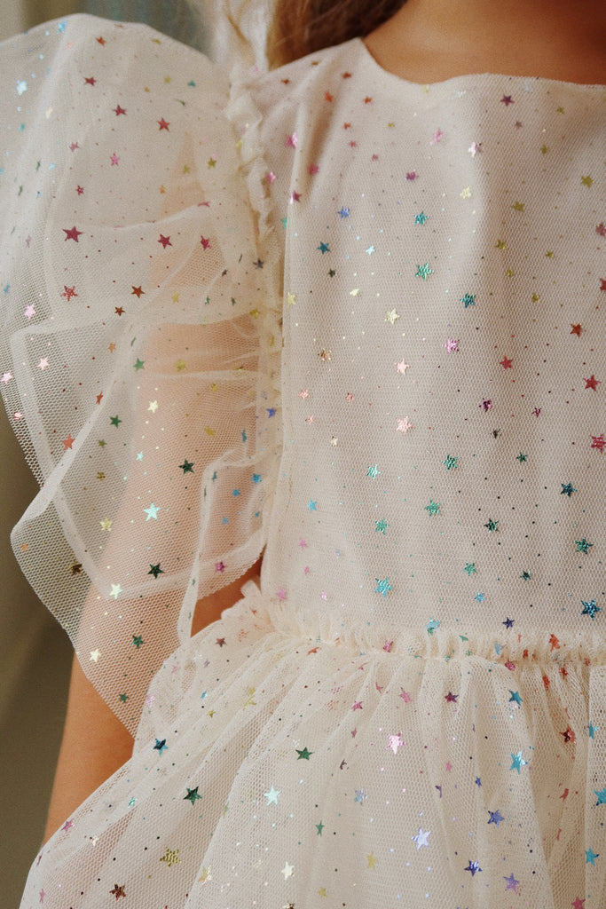 Konges Sløjd: Ada Fairy Dress - Star Multi - Acorn & Pip_Konges Sløjd