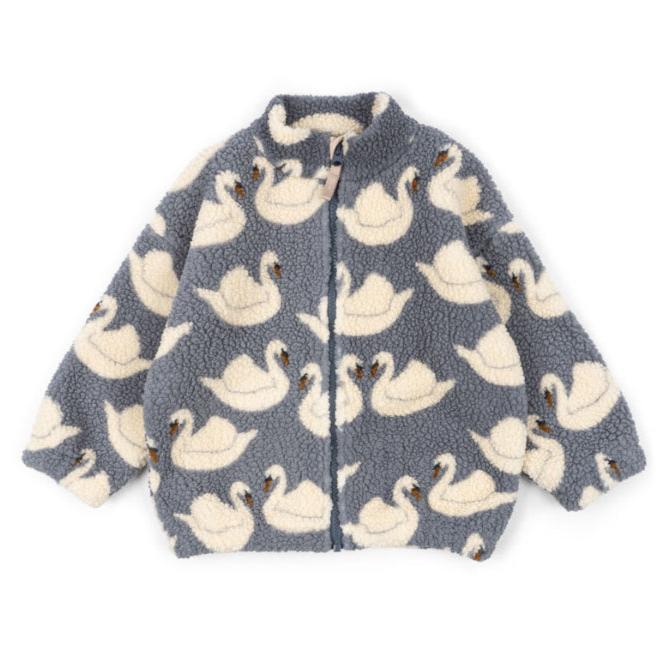 Konges Sløjd: Jody Teddy Jacket GRS - Swan - Acorn & Pip_Konges Sløjd