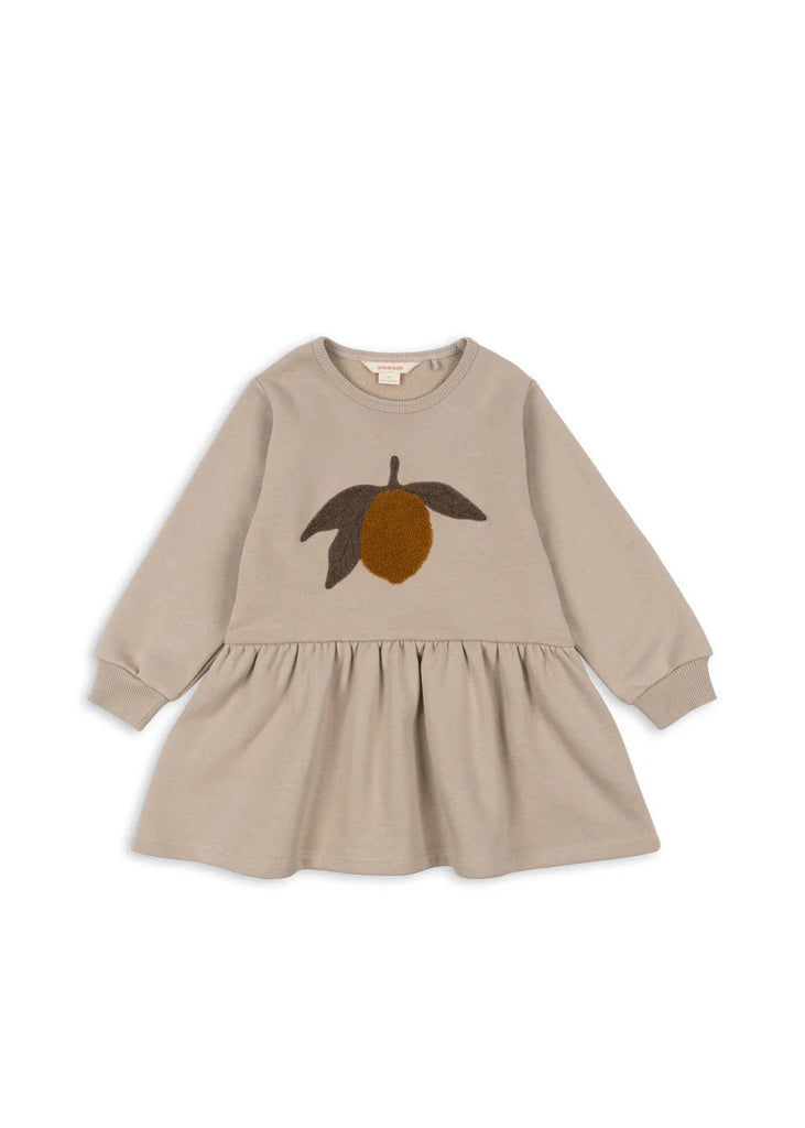 Konges Sløjd: Lou Terry Sweat Dress - Oxford Tan - Acorn & Pip_Konges Sløjd