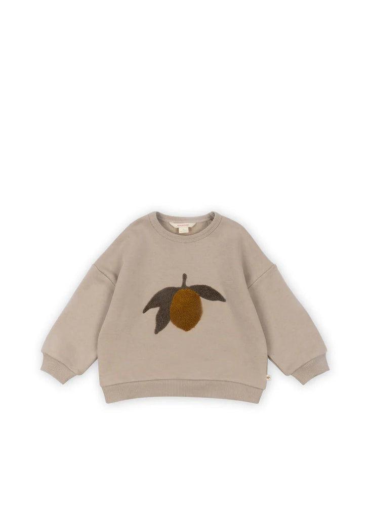 Konges Sløjd: Lou Terry Sweat Shirt OCS - Oxford Tan - Acorn & Pip_Konges Sløjd