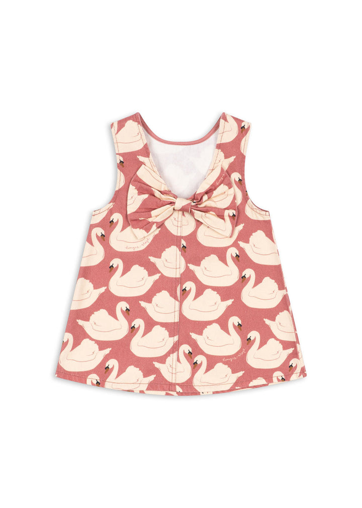 Konges Sløjd Swan Rose bow dress