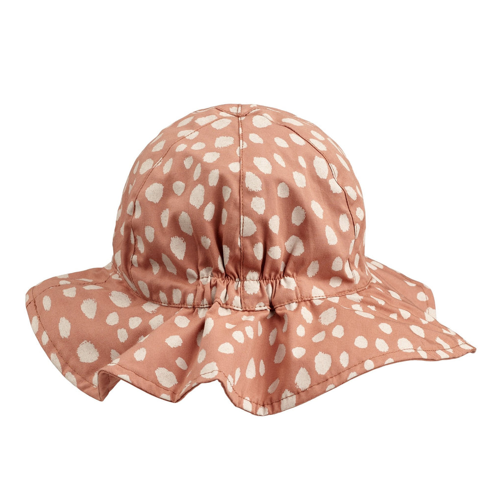 Liewood: Amelia Kid's Reversible Sun Hat - Leo Print - Acorn & Pip_Liewood