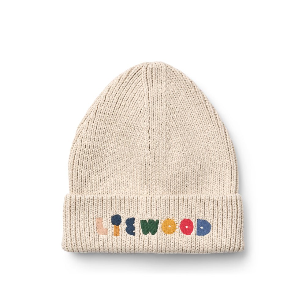 Liewood: Ezra Beanie - Sandy - Acorn & Pip_Liewood