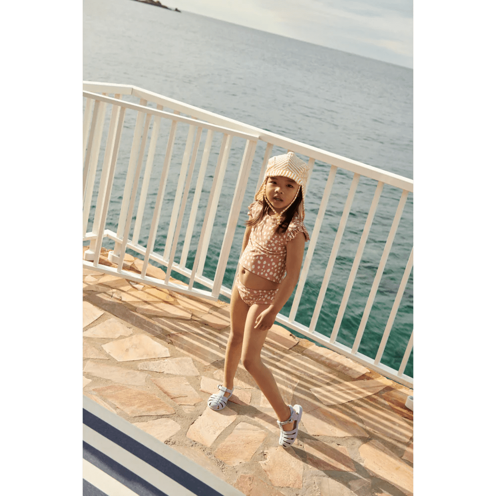 Liewood: Judie Printed Bikini Set - Leo spots / Tuscany rose - Acorn & Pip_Liewood