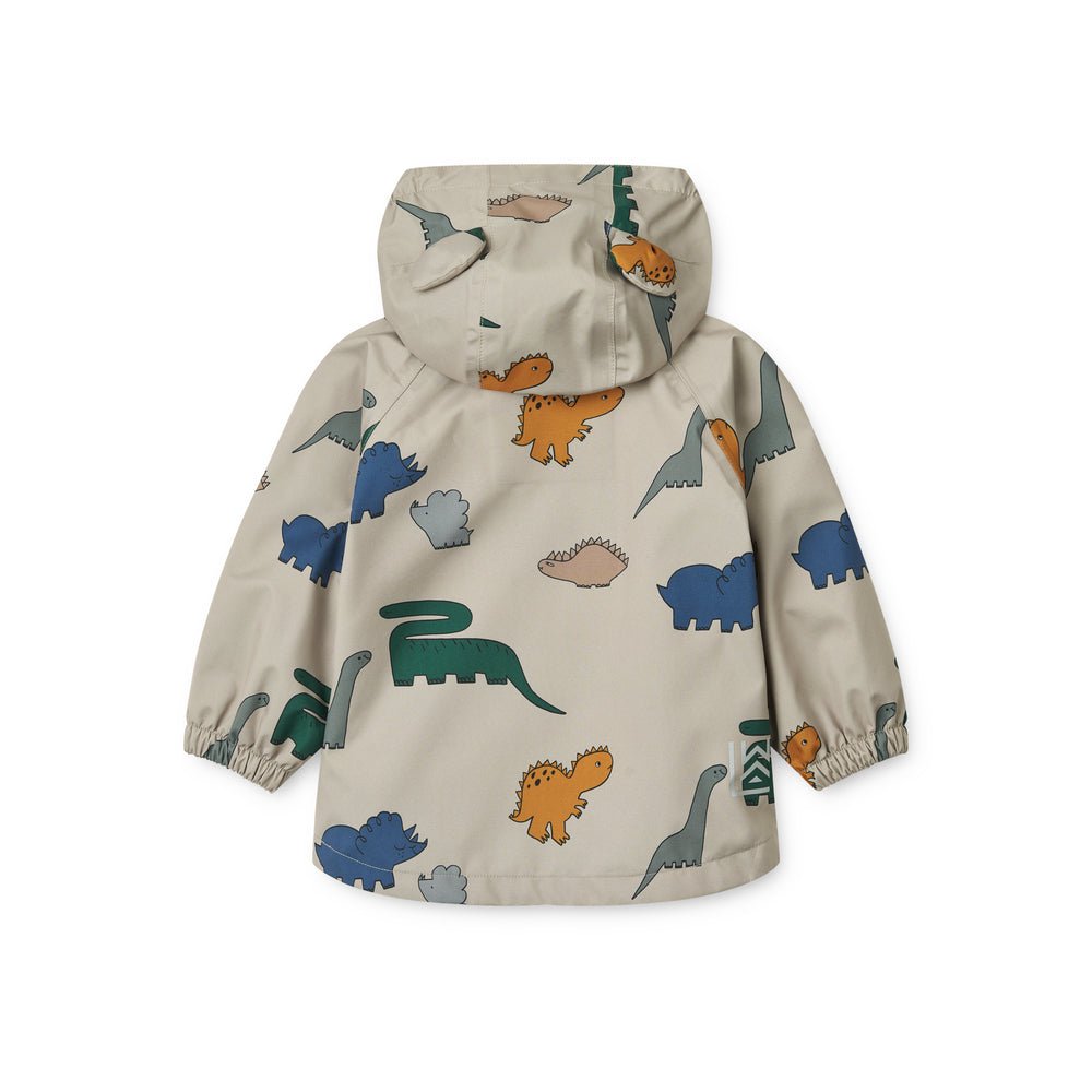 Liewood: Manu Jacket - Dinosaurs / Mist - Acorn & Pip_Liewood