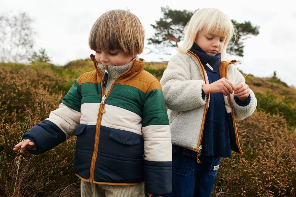 Liewood: Mathias Kids Neck Warmer - Classic Navy - Acorn & Pip_Liewood