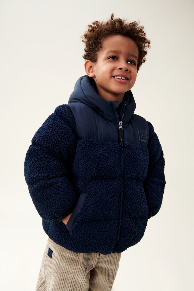 Liewood: Niko Pile Jacket - Classic Navy - Acorn & Pip_Liewood