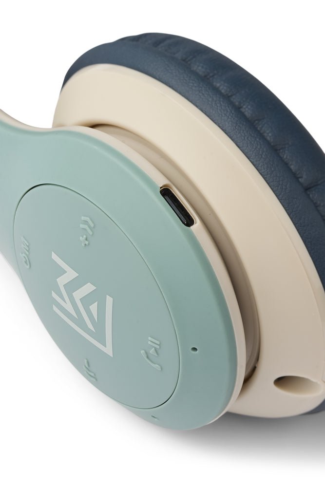 Liewood: Quinn Wireless Headphones - Peppermint Mix - Acorn & Pip_Liewood