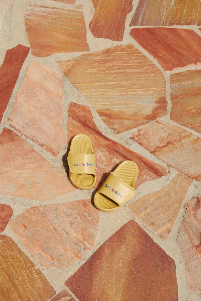 Liewood: Thieme Slider Sandal - Crispy Corn - Acorn & Pip_Liewood