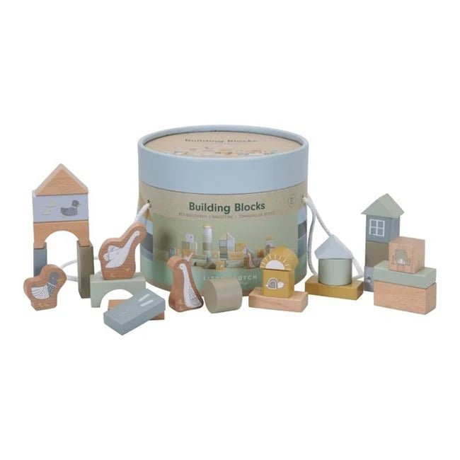 Little Dutch: Building Blocks - Blue - Acorn & Pip_Little Dutch