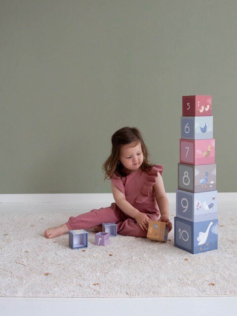 Little Dutch: Building Blocks Cardboard - Little Goose - Acorn & Pip_Little Dutch