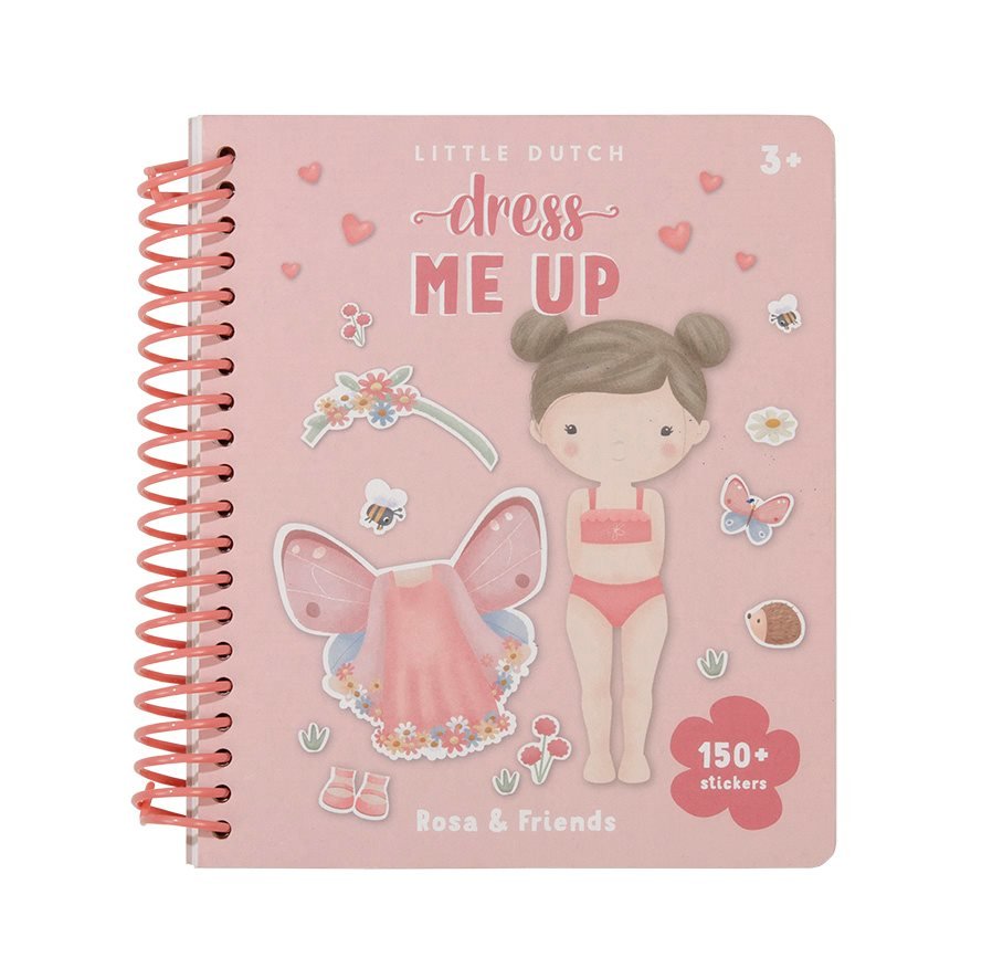 Little Dutch: Dress me up book - Rosa & Friends - Acorn & Pip_Little Dutch