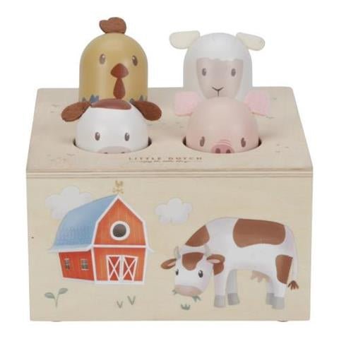 Little Dutch: Pop - up Toy Little Farm - Acorn & Pip_Little Dutch