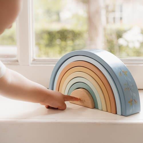 Little Dutch: Rainbow Stacker - Forest Friends - Acorn & Pip_Little Dutch