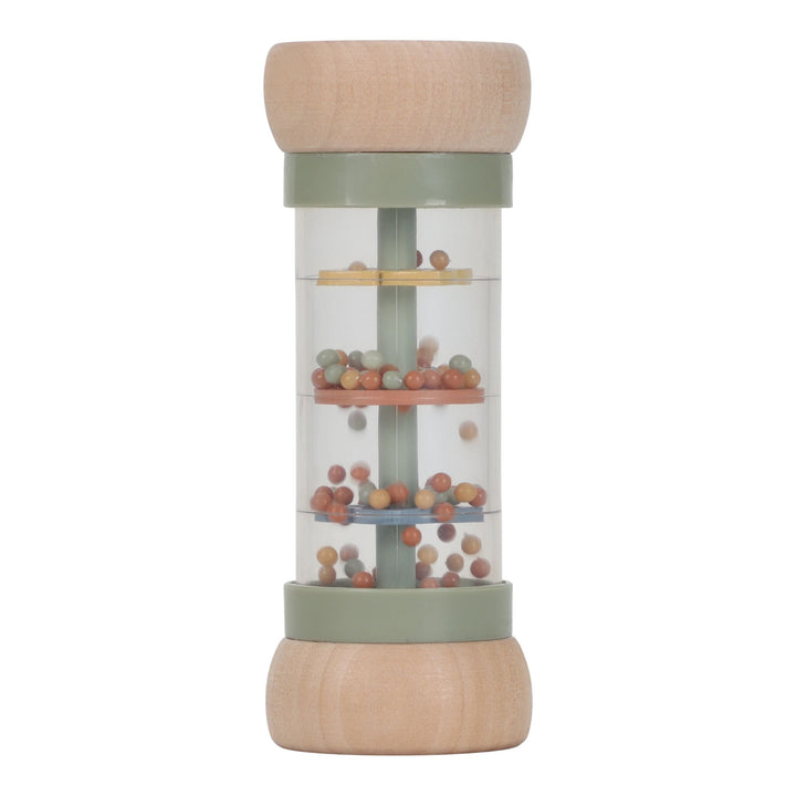 Little Dutch Safari Friends Rain Rattle – Green