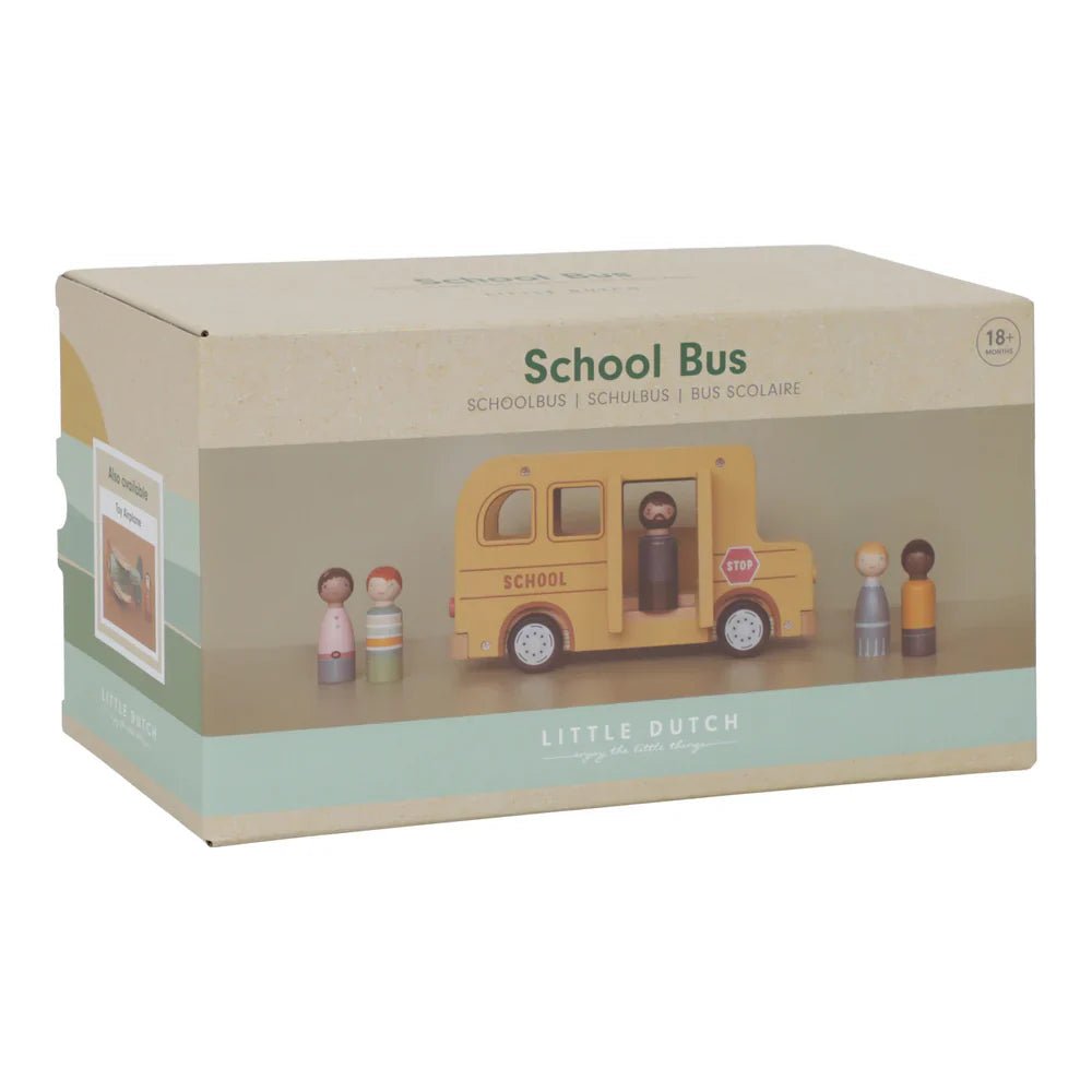 Little Dutch: School bus with figures - Acorn & Pip_Little Dutch