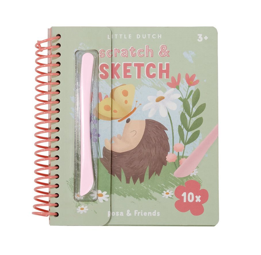 Little Dutch: Scratchbook - Rosa & Friends - Acorn & Pip_Little Dutch