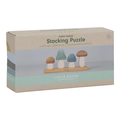 Little Dutch: Stacking Puzzle Mushrooms - Acorn & Pip_Little Dutch