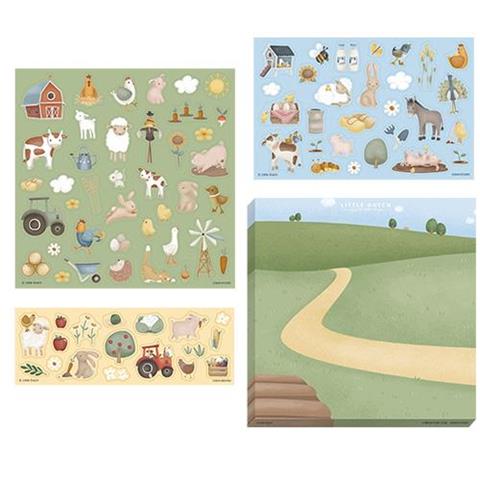 Little Dutch: Stickerset - Little Farm - Acorn & Pip_Little Dutch