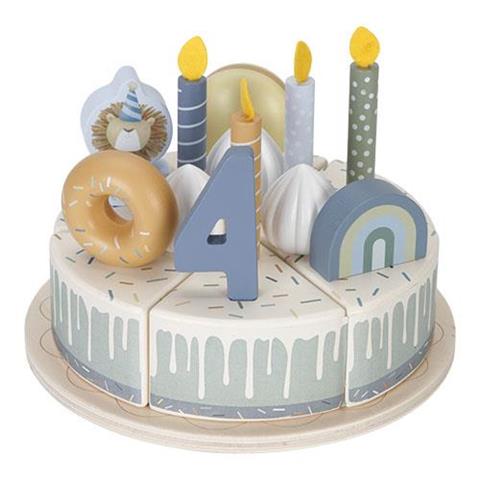 Little Dutch: Wooden Cake - Blue - Acorn & Pip_Little Dutch