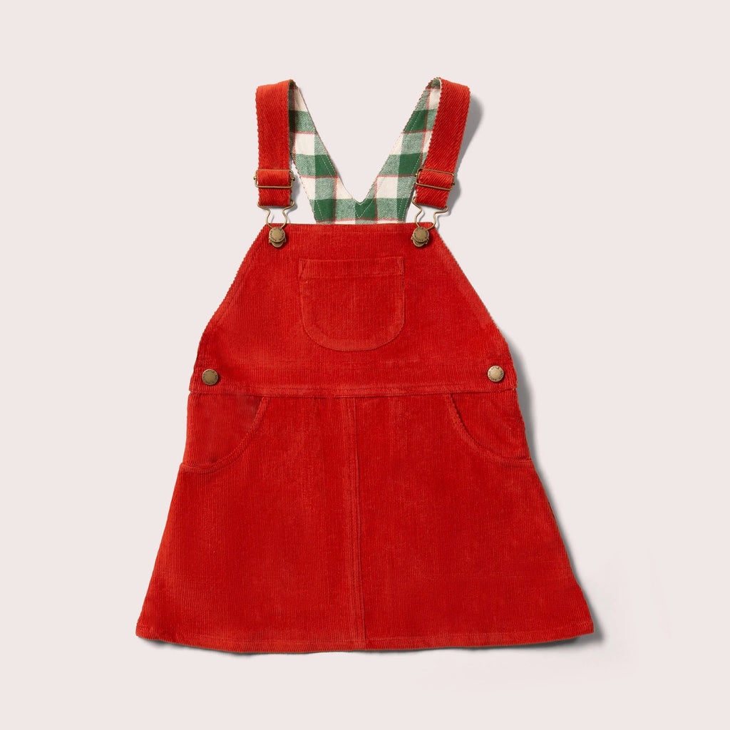 Little Green Radicals: Hazelnut Classic Pinafore Dress - Acorn & Pip_Little Green Radicals