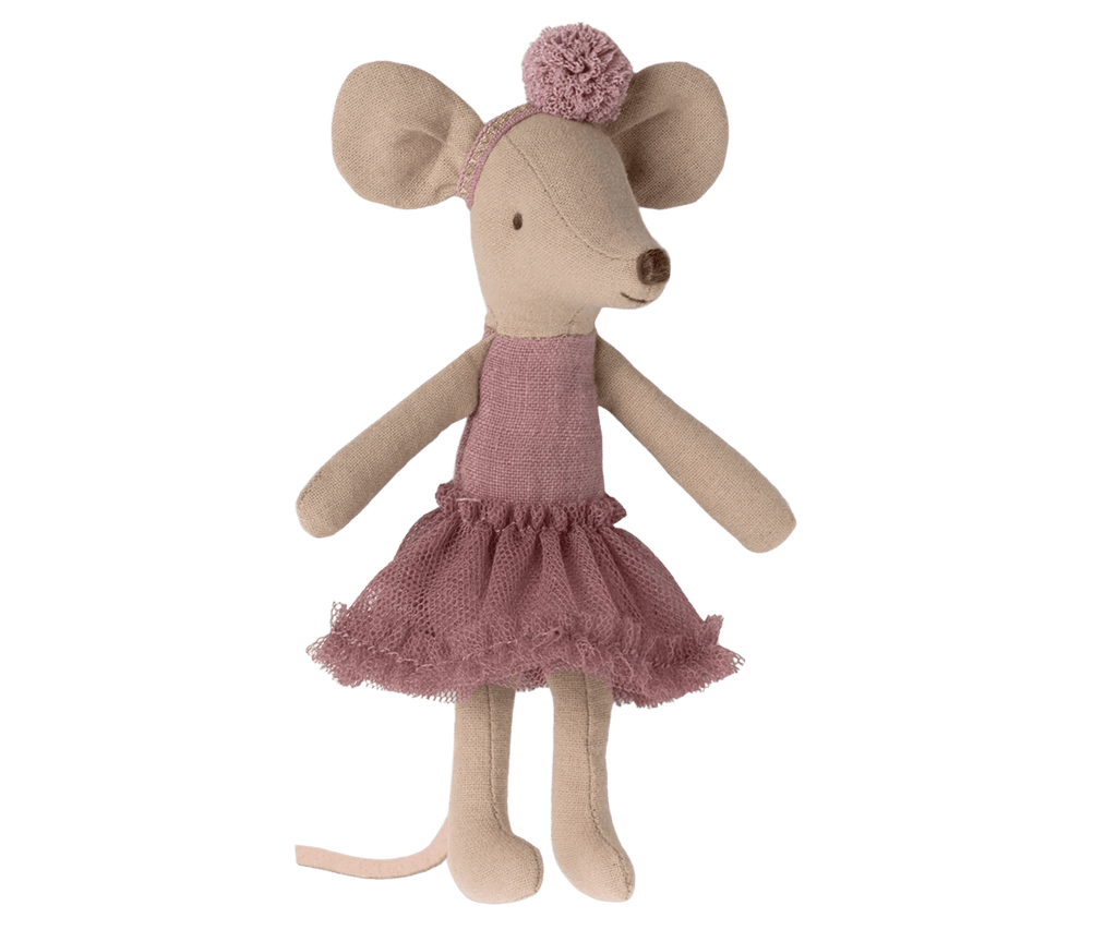 Maileg: Ballerina mouse, Big sister - Heather - Acorn & Pip_Maileg