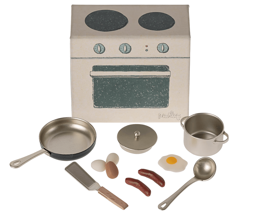 Maileg: Cooking Set (New) - Acorn & Pip_Maileg