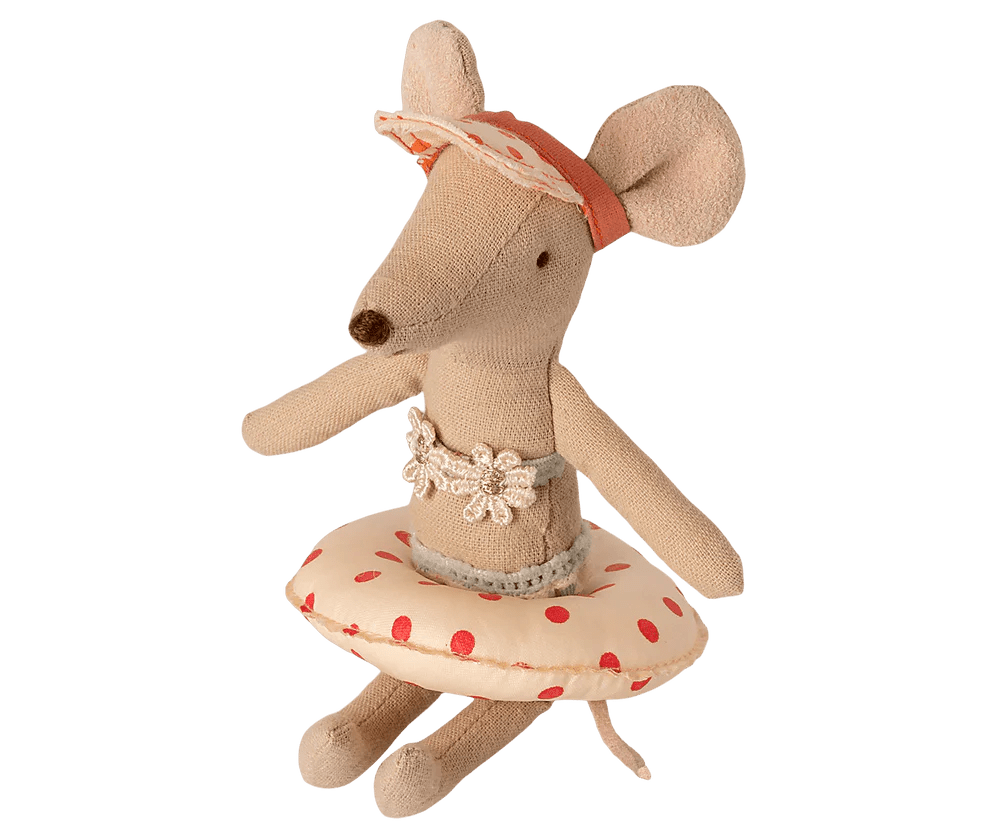 Maileg: Float, Small Mouse - Red Dot - Acorn & Pip_Maileg